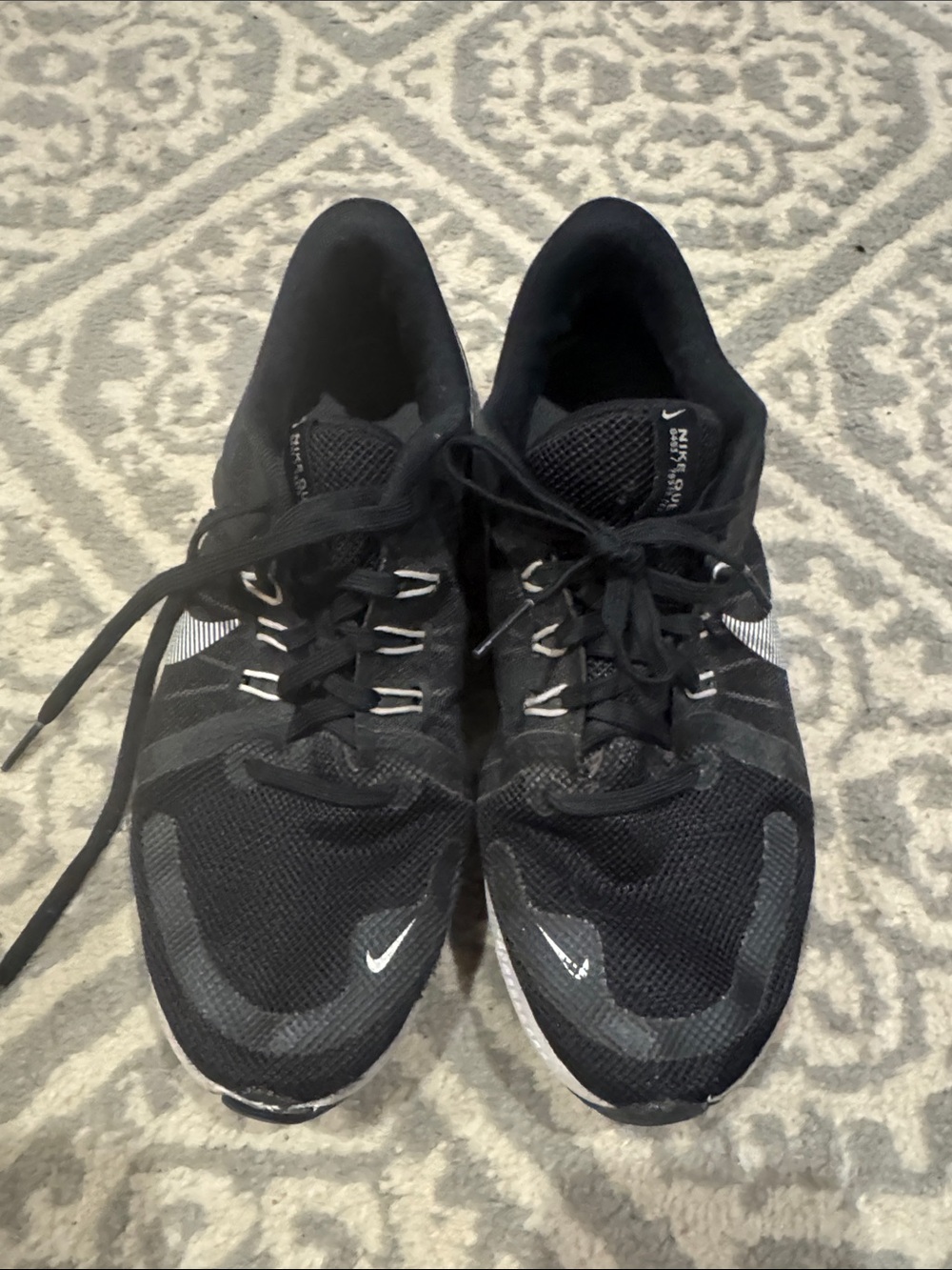 Nike Women’s Black and White Running Sneakers